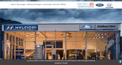 Desktop Screenshot of ford-eberl.at